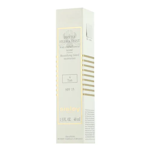 Sisley Phyto Hydra Teint - Beautifying Tinted Moisturizer SPF15 04 Tan - Make-up mit feuchtigkeitsspendender Formel und Lichtschutzfaktor, ideal für einen strahlenden Teint und natürlichen Glow.
