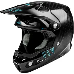 Fly Racing Formula S Carbon Solid Motocrosshelm - Carbon/Schwarz - XXL - Hochentwickelter Motocrosshelm mit 12K-Carbonfaserschale und innovativer Crash-Erkennung. Ideal für anspruchsvolle Fahrer, die Sicherheit und Konnektivität schätzen.