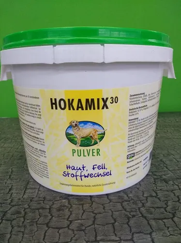 GRAU HOKAMIX30 Classic Pulver für Hunde - Vitamine für Hunde: Einzigartige Kräutermischung mit 30 wichtigen Kräutern zur Vorsorge, unterstützt Haut, Fell und Stoffwechsel.