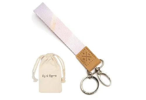 Schlüsselanhänger Pink von Things of Happiness