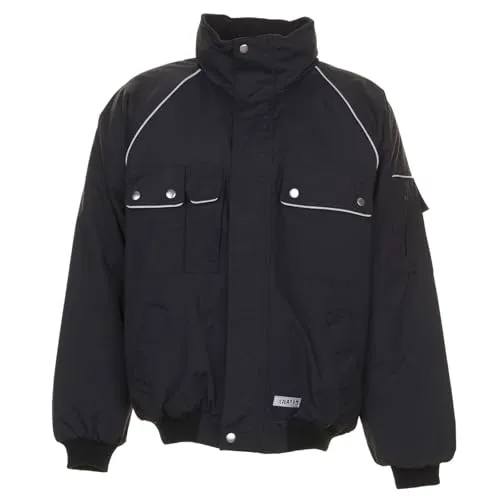 Canvas 320 Winterblouson XXXL schwarz - Funktionsjacke, wasserdicht und warm, ideal für kalte Wintertage mit bequemen Innenfutter