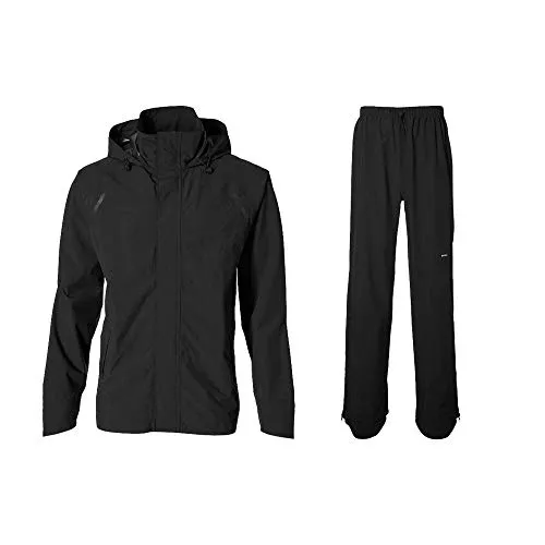 Basil Unisex Hoga Fahrrad-Regenanzug - Radsport-Jacken für Herren, atmungsaktiv und windabweisend, ideal für unbeständiges Wetter beim Radfahren.