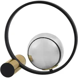 Nova Luce 9624095 Neso E14 Tischleuchte in gold von Nova Luce