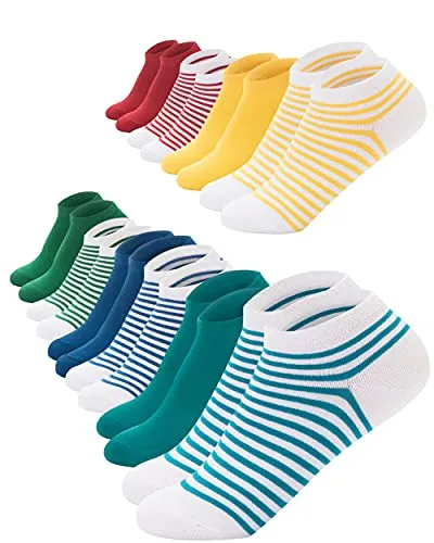 FOOTNOTE Sneakersocken Fitzgerald (10-Paar) – Bunt & Rutschfest