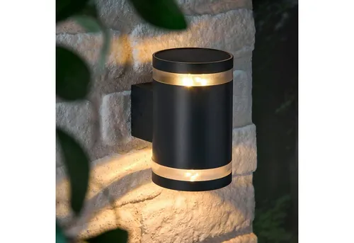 Wandleuchten, Wandbeleuchtung Schwarz von Lights4fun