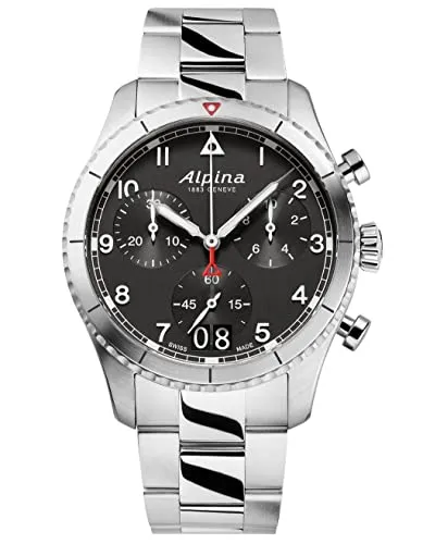Alpina AL-372BW4S26B Startimer Pilot Herrenuhr von Alpina