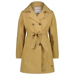 Vingino Trenchcoat in Beige - 176 - Eleganter Trenchcoat aus reiner Baumwolle mit doppelreihigem Knopfverschluss und abnehmbarem Gürtel. Ideal für stilvolle Anlässe und den täglichen Gebrauch.