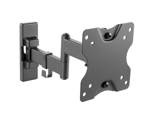 RICOO Monitor Halterung S5011 - Schwenkbar für 13-27 Zoll - Arme für Computermonitore, bis 180 Grad schwenkbar und ideal für flexible Bildschirmpositionierung. Unterstützt VESA 75x75 & 100x100, bis 20 kg belastbar.