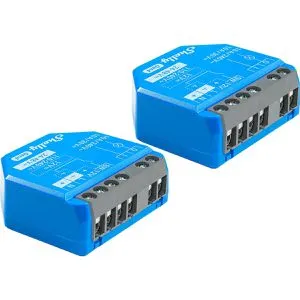 SHELLY 1 G4-2 - Shelly 1 Gen4 BT Matter Zigbee WLAN Schalter 1-Kanal, 2er Pack - Shelly Smart Home Schalter, 2er Pack mit Multiprotokoll-Konnektivität (WLAN, Zigbee, Matter, Bluetooth) für maximale Flexibilität und einfache Integration in Dein Smart Home.