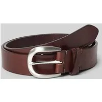 TOM TAILOR Ledergürtel Belts TTNANCY Ledergürtel mit abgerundeter Dornschließe