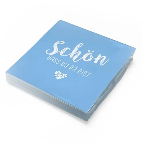 Papierservietten Blau von itenga