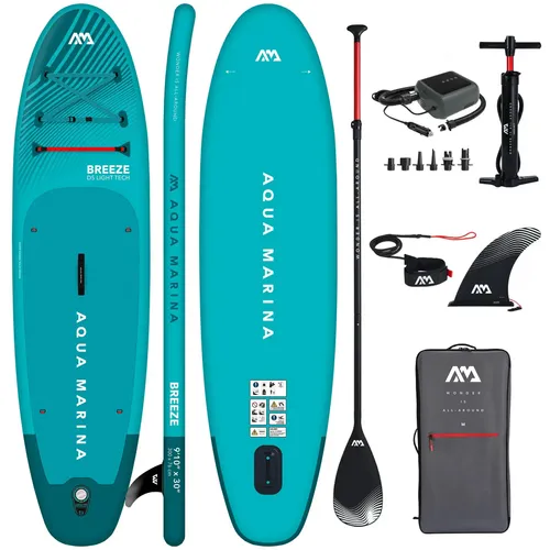 Aqua Marina Breeze 300 cm BLUE SUP-Board + Elektrische Pumpe PBG 6