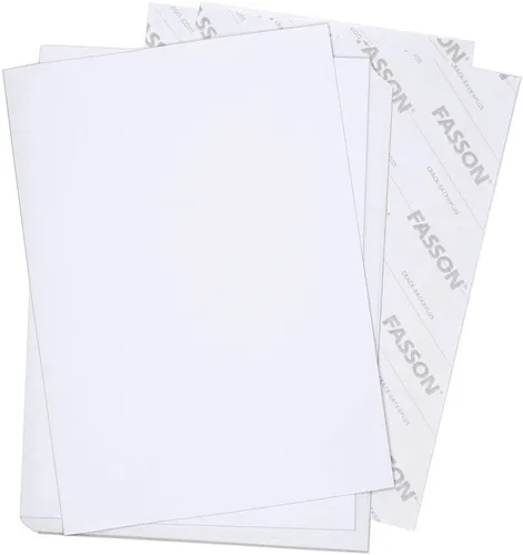 Produktbild Premium Haftpapier DIN A4 100 Blatt I weiß matt I FASSON Crack Back-Plus I az066