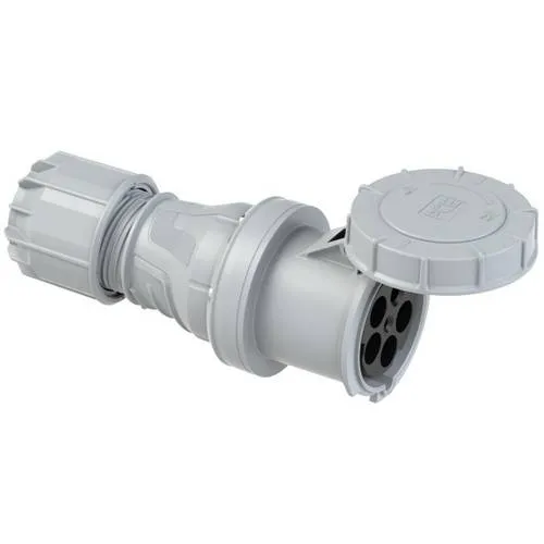 PCE KUPPLUNG 125A 5P 1H IP67 TWIST - STECKVORRICHTUNGEN - Hochwertige CEE-Kupplung 125A 5p IP67, wasserdicht und ideal für anspruchsvolle Anwendungen im Außenbereich.