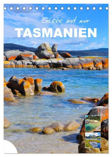 CALVENDO Wandkalender Erlebe mit mir Tasmanien (Tischkalender 2026 DIN A5 hoch), CALVENDO Mo