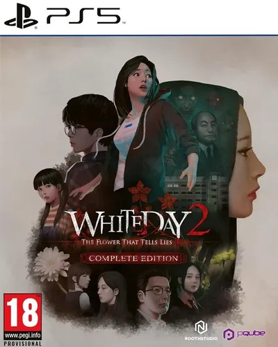 Pqube White Day 2: The Flower That Tells Lies - Complete Edition für PS5 - Horror-Adventure-Spiel im VR-Format, bietet ein packendes Erlebnis mit fesselnder Story und einzigartigen Rätseln.