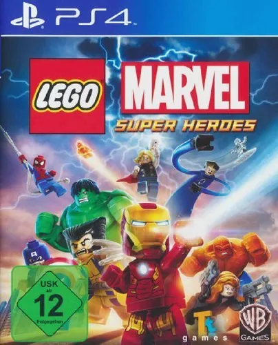 LEGO Marvel Super Heroes - PlayStation 4 - Action-Adventure-Spiel mit über 100 Marvel-Charakteren. Erlebe spannende Abenteuer und kämpfe gegen Schurken in einer einzigartigen LEGO-Welt!