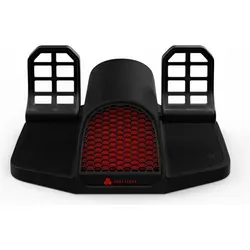 Charlie Honeycomb Rudder Pedals - Steuerruder-System in Luftfahrtqualität - Sonstige, komplett aus Metalllegierung mit verstellbarem Fußwinkel für ein realistisches Flugerlebnis.