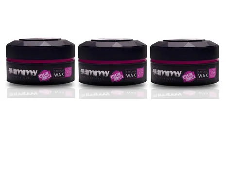 Fonex Gummy Styling Wax Extra Gloss 3er Set je 150ml (450ml) (30,20 EUR/l)