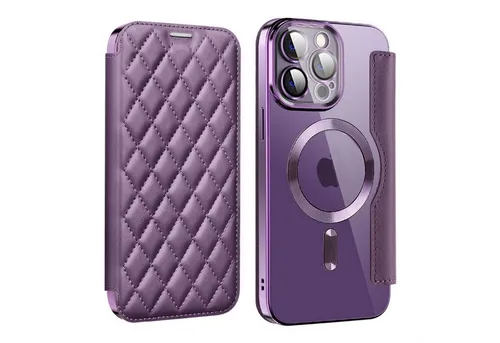 Wigento Handyhülle Für Apple iPhone 15 Pro Max 360 Grad Full MagSafe Anti Datenklau Hülle