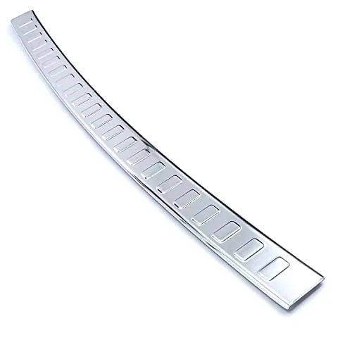 teileplus24 AL200 Aluminium Ladekantenschutz für VW T7 Multivan 2021 - Silber - Schutzleisten für VW T7 Multivan ab 11/2021, aus hochwertigem 0,7 mm Aluminium, bietet hohe Stabilität und einfache Montage mit präziser Passform.