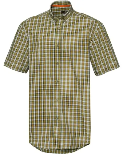 Parforce Halbarmhemd Sommer-Karo Grün kariert L von Parforce