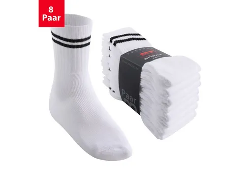 MT Tennissocken 8 Paar, 16 Paar Tennissocken für Damen & Herren