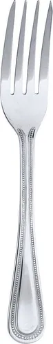 Perle Tisch Gabel, Besteck, Duzend Tisch Gabeln, Edelstahl 18/0 12 x