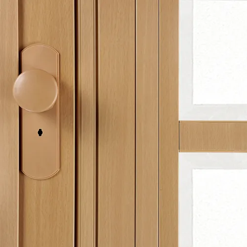 Standom Falttür Schiebetür Buche (Erle) in braun von Portango