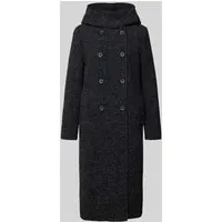 Gil Bret Wollmantel mit Kapuze schwarz 42 EU von Gil Bret