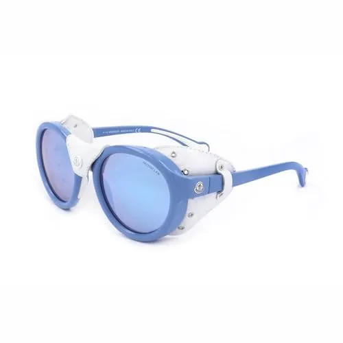 Moncler ML0046 84C SHINY LIGHT BLUE 52/20/140 UNISEX Sonnenbrillen