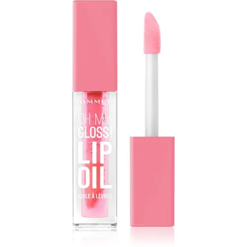 Rimmel Oh My Gloss! Lip Oil Lippenöl mit feuchtigkeitsspendender Wirkung Farbton 001 Pink Flush 4,5 ml
