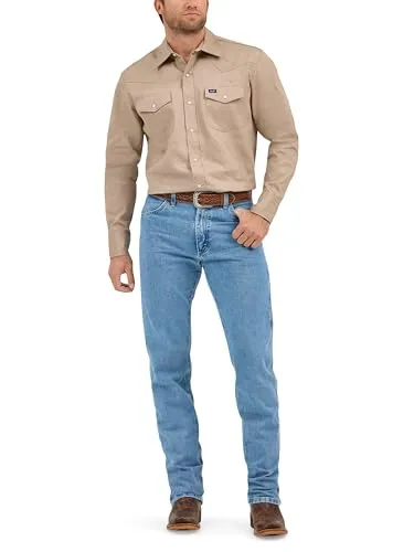 Wrangler Herren-Arbeitshemd mit Cowboy-Schnitt von Wrangler