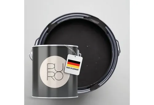 Puro Wandfarbe Schwarz