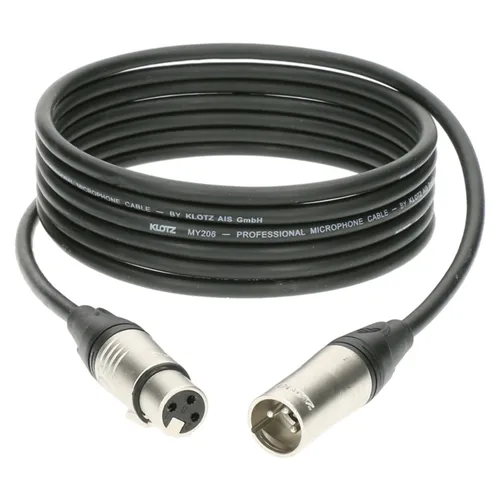 Klotz M1K1FM0750 Mikrofonkabel schwarz 7,5 m - Mikrofonkabel