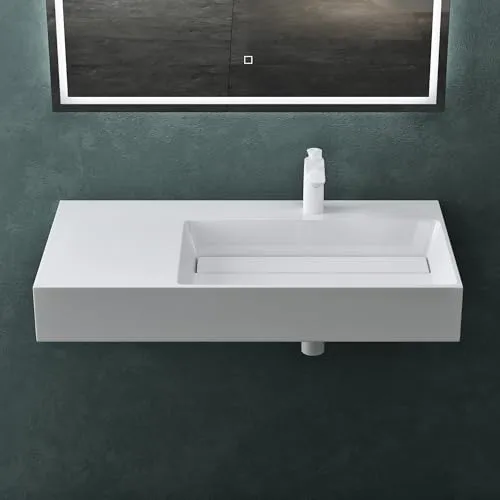 Mai & Mai Waschbecken Col12-Rechts 90x48x13cm