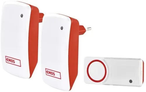 EMOS Batterielose Funk-Türklingel P5750.2R