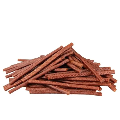 Schecker Kausticks für Hunde - Thunfisch Stäbchen - 1000g - Leckerbissen für Hunde, ideal für alle Hundearten. Die fettarmen Thunfisch Stäbchen sind weich, ohne Konservierungsstoffe und bieten eine gesunde Snack-Option für deinen Vierbeiner.