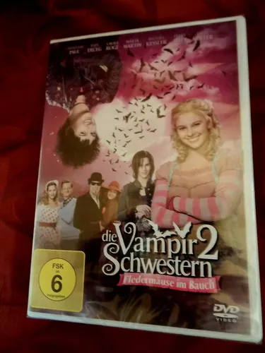 Die Vampirschwestern 2 - Fledermäuse im Bauch - DVD NEU in Folie - Kinder Grusel