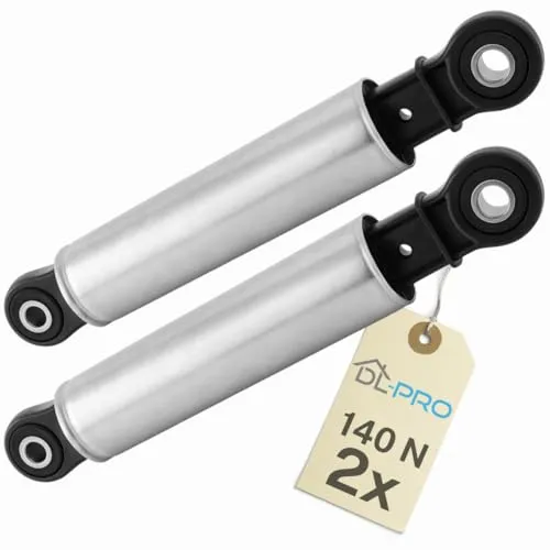 DL-pro 2 x Stoßdämpfer kompatibel mit Miele 400er 700er 800er 900er 2102798 2102799 Waschmaschine Waschtrockner Wäschetrockner