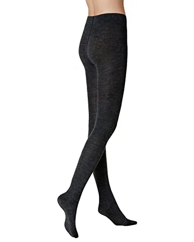 KUNERT Damen Strumpfhosen Soft Wool Cotton - Sportsocken aus 60% Schurwolle und 25% Baumwolle, ideal für kalte Wintertage. Mit druckfreiem Wohlfühlbund für perfekten Sitz und höchsten Komfort.