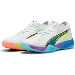 PUMA Herren Indoor-Schuhe Eliminate Nitro SQD 4 Game On - Hochwertige Handballschuhe für maximale Performance. Die NITRO™ SQD Technologie sorgt für Stabilität und Unterstützung bei jedem Spiel. Ideal für Indoor-Sportarten.