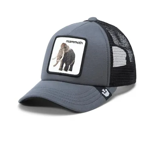 Goorin Bros. Kinder Trucker Cap Fuzzy Trunk Dunkelgrau - Baseballkappe für Jungen, stylisches Design mit Fuzzy Trunk Motiv und idealer Passform für kleinen Tragekomfort.