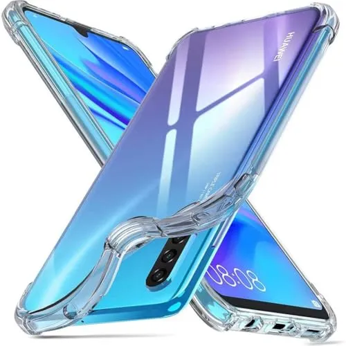 Produktbild iMoshion Softcase,Backcover Hülle kompatibel mit Huawei P30 Lite – Shockproof Case Handyhülle – Silikon Schutzhülle in Transparent [Verstärkte Ecken, Stoßfest, Dünn]