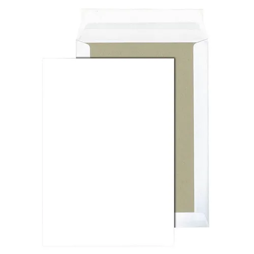 MAILmedia Papprückwandtaschen DIN B4 ohne Fenster - 100 St. - Versandtaschen in DIN B4, ideal für umweltfreundlichen Versand ohne Fenster, perfekt für Dokumente und Unterlagen.