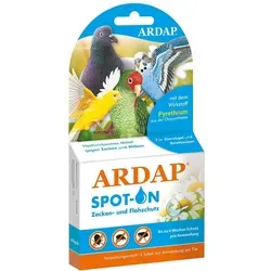 Ardap Spot-on für Ziervögel und Brieftauben