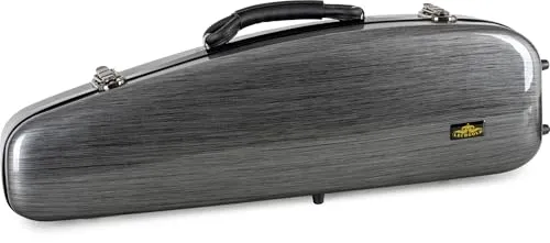 Lechgold Deluxe Koffer für Sopran-Saxophon - Instrumentenzubehör mit schockabsorbierender Hartschale und edlem Hochglanz-Carbon-Look, idealer Schutz für Ihr Sopran-Saxophon, wetterfest und mit verstärkter Rucksackgarnitur.