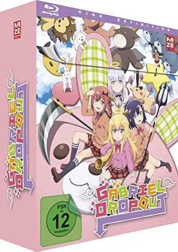 Gabriel DropOut - Gesamtausgabe - [Blu-ray] - Anime-Komödie über Engel und Dämonen, jetzt in der kompletten Sammlung auf Blu-ray, perfekt für Fans der Serie.