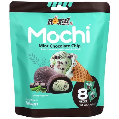 Royal Family Mochi Mint Chocolate Chip einzeln verpackt 120g