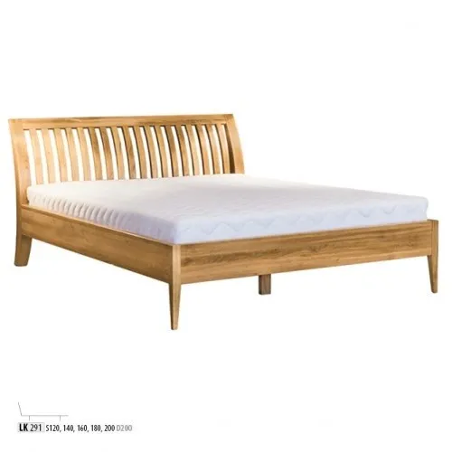 Massivholz Doppelbett Buche 140x200cm für modernes Schlafzimmer - Klassisches Bettgestell aus hochwertigem Holz, ideal für stilvolle Schlafzimmer. Mit einer Liegefläche von 140x200 cm bietet es komfortablen Schlaf. Modernes Design, robust und langlebig.
